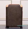 10A Luxe koffer Designbagage 55 Instapbox Grote capaciteit Handbagage Klassiek Alfabet Bloemenpatroon Reizen Zakelijk Senior Trekstang Universeel Wiel