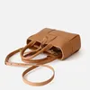 Kvällspåsar 2024 Trend lyx äkta läder små handväskor för kvinnor vävda axel högkvalitativ mjuk crossbody