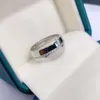 Hot Koop Custom 9k 14k 18k Wit Goud Ronde Cut Vvs Moissanite Fijne Sieraden Ringen voor Mannen