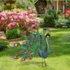 Decorações de jardim, estátuas de pássaros para