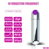 Massaggiatori per gambe Powerf 10 velocità vibratore vibratore giocattoli per donne Maturbatore carica USB Av Stick G-Spot Masr stimolatore clitoride consegna goccia Dhqur