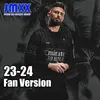 JMXX 24-25 AC Milano Maglie da calcio speciali PLEASURES Co Branded Styles Uniformi da uomo Jersey Man Maglia da calcio 2024 2025 Fan Version S-4XL