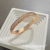 TFF – Bracelet numérique romain CNC en or, Version haute, avec plein de diamants, mode, léger, luxe, sens avancé, marque originale