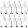 Bottiglie di stoccaggio Oli essenziali Contenitori in vetro con contagocce per campioni di essenza per liquidi domestici