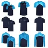 YK5A Męskie Polos F1 Formula One Racing T-Shirt Sezon Drużyna Polo Shirt Summer Drużyna Oficjalna konfigurowalna konfigurowalna