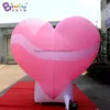 Partihandel Giant 6MH (20ft) med fläktreklam Uppblåsbar hjärtformad ballonger Modell Inflation Valentine's Day Party Event Decoration Toys Sports