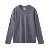 Al Yoga Sweatshirts Womens Crew Neck Pullover-logotyp på bröstet Released-fit Sweatwear Unisex Studio-to-street Sweattops Jogger Outwear 04C