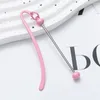 Creative Metal Bokmärke Tower Reading Assistant Sida Bok Mark Crystal Beads Paper Clip Children's Present Stationery Student