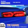 Lampada posteriore per Chevrolet Camaro Fanale posteriore a LED 16-18 Freno Retromarcia Parcheggio Luci di marcia Fanale posteriore Streamer Indicatori di direzione