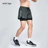 Lu Align Anti with Lining Men Exposure Inner Fitness for Running Training Sports Workout Shorts Jogger Gry Lemon Lu-08 Gry 2024