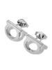 Stud marchio di lusso D orecchini firmati stud amore retrò vintage bling cristallo orecchini in acciaio inox orecchini orecchini gioielli donna 240306