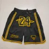 Basquete de equipes de homens baratos curtos, apenas shorts com bolsos com zíper de beisebol esporte de futebol usa calça casual ginástica praia calça de moletom Justdon Hip pop elástico costurado