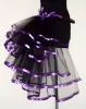skirt Womens Tulle Tail Tutu Skirt Steampunk Gothic Club Satin Trim Layered Ruffle Party Bustle Bubble Underskirt