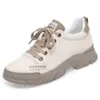 2024 Spring Lace New Womens Up Soft Sole Little White Summer Breattable Versatile Casual Board Low Heel Shoes 5