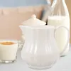 Ensembles de vaisselle crémier pichet à lait petit pichet à sauce distributeur de sirop de café mini pichets multi-usages en céramique