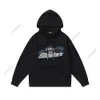 Trapstar Blue Thread Black Tiger Head Handtuch bestickter Plüsch-Kapuzenpullover Close-up-Reißverschlusshose Casual Guard Pant Cover