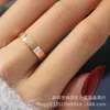 Bague Cartres Classique V Or 18K Paire Homme et Femme Diamant Unique 4 6CVI