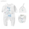 Footies Designer Baby Rompers 100% Cotton Newborn Romper Sets New Born Jumpsuits Brand Kids Jumpsuit Girls Boys Clothes Babies Bodysuit CYD23103003 240306