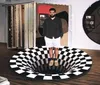 3D Vortex Illusion Rug Swirl Print Optical Room Decoration Illusion Areas Rug Carpet Floor Pad Nonslip Doormat Mats For Home8785074