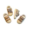 Baby Designer Flat Shoes Kid Checkered Baby Shoes Spring Infant Toddler Girls Boy Casual Mesh Soft Bottom Comfortable Non-slip