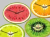 Creatieve Fruit Wandklok Lime Moderne Keuken Citroen Klok Horloge Home Decor Woonkamer Klok Tropisch Fruit Wall Art Uurwerken H04578657