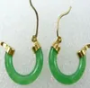 Dama Verde Jades Natural Jade Anular Pendientes012345655593546