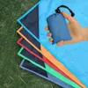 5 colores Piso al aire libre Lona Tiendas de bolsillo ultraligeras Camping Senderismo Saco Tienda de campaña plegable Huellas Lonas de playa 240223