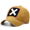 Boll Caps X felbrev tryckt baseballmössa Brand pappa lastbilare solid hatt kvinnor basker ben kasquettes snapback gorras hattar