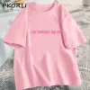 Tシャツ私は女性をトップにしてください女性ユニセックスTシャツ面白いレズビアンバイセクシュアルプライドTシャツCAUAL LGBTQカップルティーコットンショートスリーブTシャツ