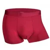 Underpants Very thin mens underwear nylon ice silk boxers double bagged high-interest high-stretch boxers