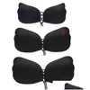 Breast Pad New Arrival Butterfly Wing Invisible Bra Self Adhesive Sile Pushup Bras For Women A B C D Drop Delivery Health Beauty Breas Dhzt7