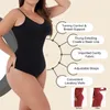 Kvinnors shapers sexig låg rygg shapewear bodysuit kvinnor midja tränare kropp shaper thong dupes forma korsett toppar och rygglös behå