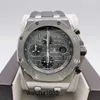エレガントな腕時計レーシング腕時計APロイヤルオークオフショアシリーズメンズウォッチ42mm直径精密鋼18Kローズゴールドメンズカジュアルウォッチ26470ioOaOA006CA01 TIT1