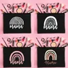 Cosmetic Bags Women Bridesmaid MakeUp Wash Storage Pouch Bag Toiletries Organizer Beauty Wedding Party Bride Gifts Purses