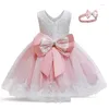 Mädchenkleider Mädchenkleider Baby Mädchen Elegantes Prinzessinkleid Säuglingsgeburtstagsfeier Kleinkind Ballkleid Taufkleider Vestido Drop D Dhqj1