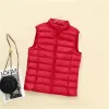 Coats Women Sleeveless Down Jacket Plus Size 5XL 6XL 7XL 8XL 2023 New Autumn Winter Female Ultra Lightweight Packable Down Vest Coat