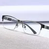 Sonnenbrille Klassische Lesebrille Halbrahmen Mann Business Kurzsichtige Myopie Brillen Ultraleichte Myopische Brillen Frauen Dioptrien 0 bis 6,0