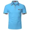 Summer Mens Outdoor Vintage kortärmad LAPEL T-shirt Casual Button Casual Business Mens Solid Color Polo Shirt S-3XL 240305