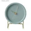 Decorative Objects Figurines Quartz Desktop Clock Ornaments Fashion Household Use Home Decoration Mute Nordic Table Alarm Desk Tabletop Bedside Clocks Decor