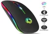 Wireless Mouse Bluetooth RGB Rechargeable Mouse Wireless Computer Silent Mause LED Backlit Ergonomic Gaming Mouse For Laptop PC2207327938
