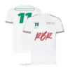 JQYE Men's Polos F1 Team T-shirt Formel 1 Racing Suit Mens Fan Clothing Summer Kortärmad snabbtorkande T-shirt kan anpassas