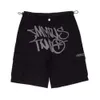 Shorts mens last sommaren beskurna byxor streetwears kläder snabb torkning multi ficka skateboard demon tryckt svettbyxor 835