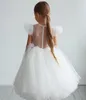 Teenage Girls Dress Children039s Clothing Party Elegant Princess Long Tulle Baby Girls Kids Lace Wedding Ceremony Dresses 220328457779