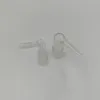 Adaptateur de coude en verre de remplacement Adaptateur en verre en forme de L Fouet à vapeur Accessoire de fumée de narguilé 14 mm 18 mm mâle pour tuyau d'eau Bongs Q V-Tower Vaporisateur