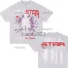 Homens camisetas Hellstar algodão t-shirt moda preto homens mulheres designer roupas desenhos animados gráfico punk rock tops verão high street streetwear j230807