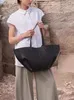 Mini grote draagtas twee maten volnerf getextureerd leer Designer magnetische gespsluiting dames handtassen grote capaciteit bakken