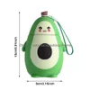 Water Bottles 280Ml Cartoon Avocado Water Bottle Portable Kawaii Kettle Double Layer Student Cute Cup Juice Drinking Cups Jy04 Drop De Dhrvk