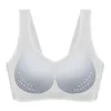 Bras Bralette Comfortable Ice Silk For Women Ultra Thin Push Up Beauty Back Deep V Underwear All-day Wear Leisure