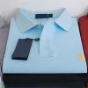 Polos para hombre Camisetas Hombres Polo Homme Camisa de verano Camisetas bordadas High Street Trend Camisas Top Tee S-2XL 22 colores