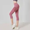 Pantalon actif haute élasticité Yoga femmes avec poche sans couture équitation Jogging Sport gymnastique entraînement Fitness Leggings Sport